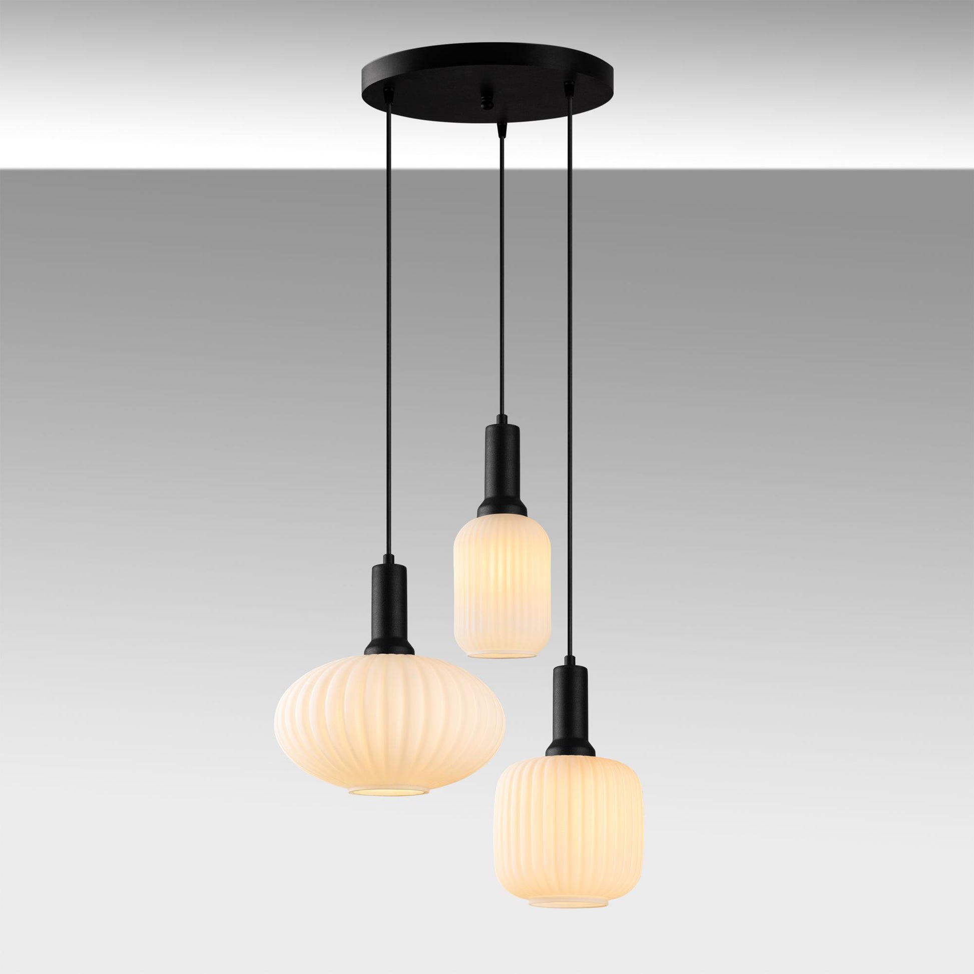 Asker taklampa 55 x 55 x 130 cm