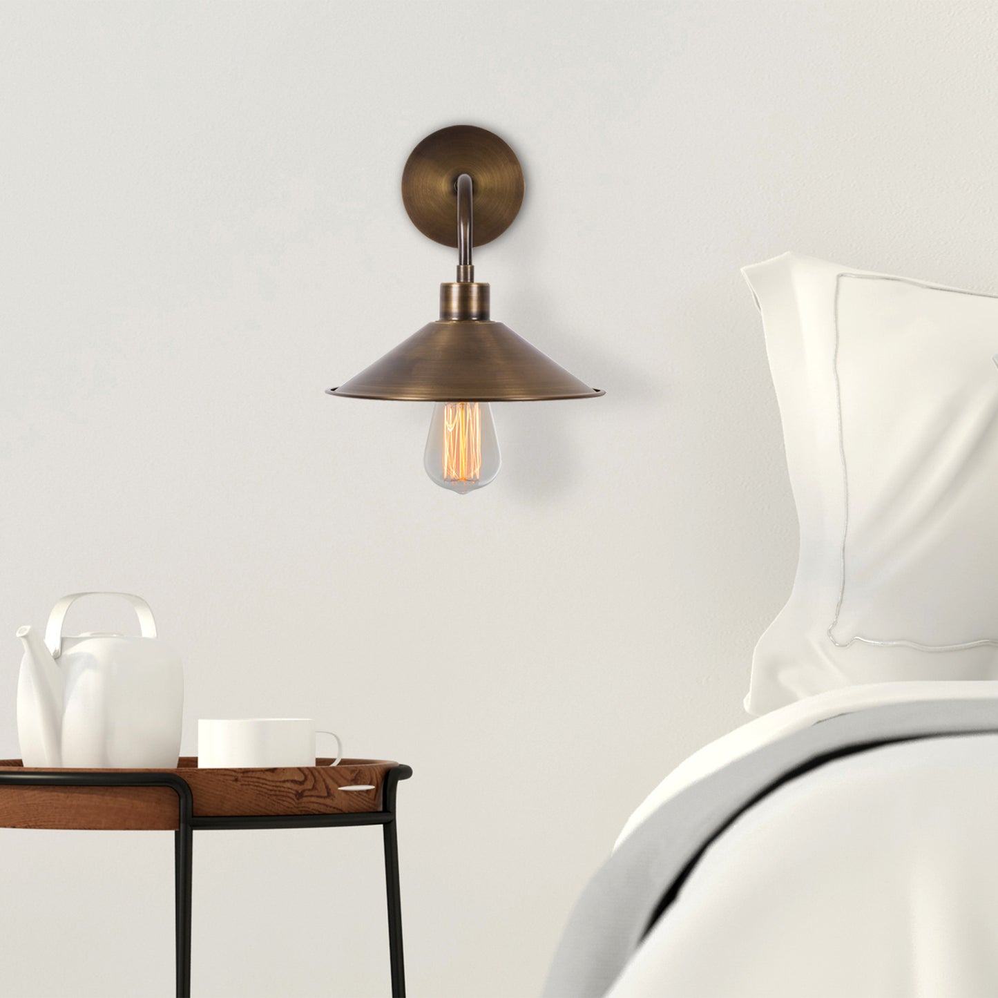Berceste vägglampa