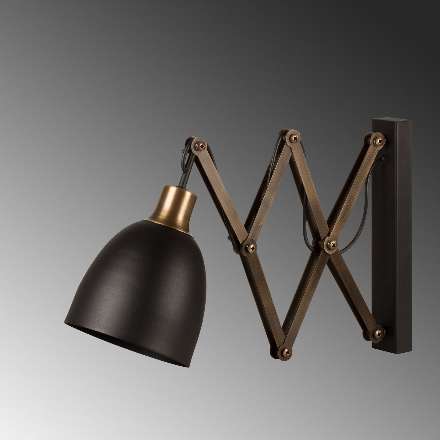 Sivani vägglampa 15 x (35 - 62) cm