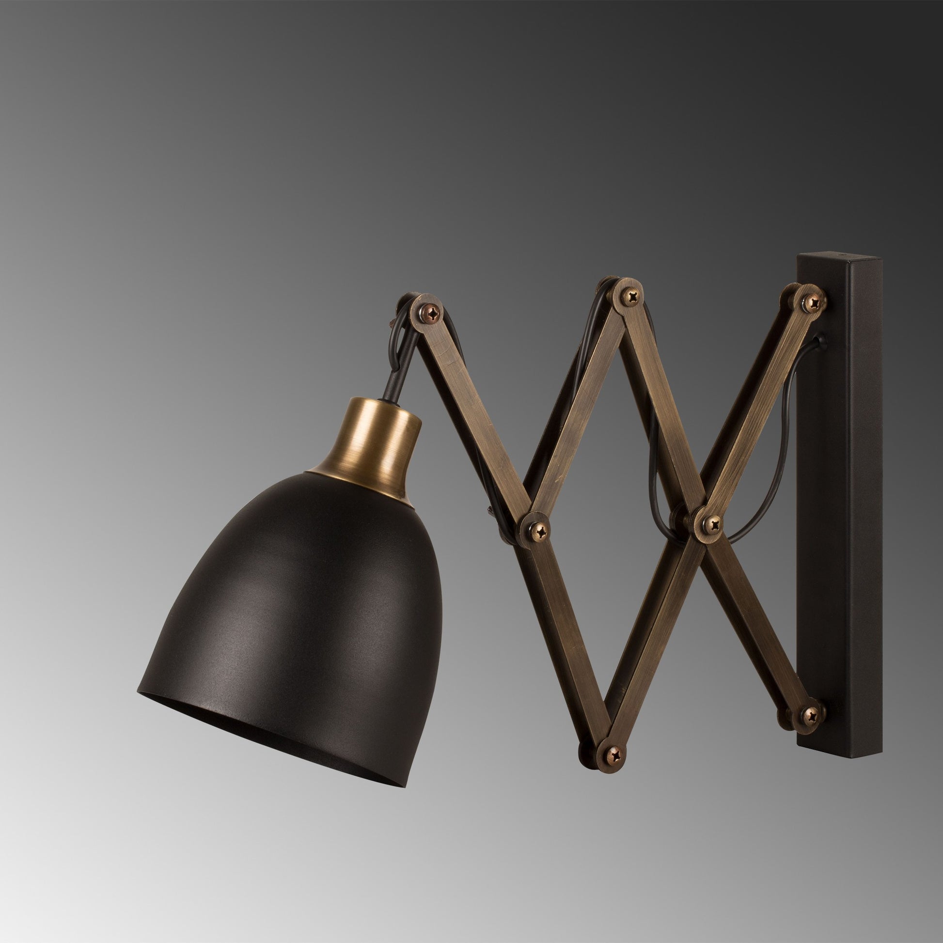 Sivani vägglampa 15 x (35 - 62) cm