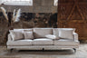 Sofia 3-sits soffan Beige/black