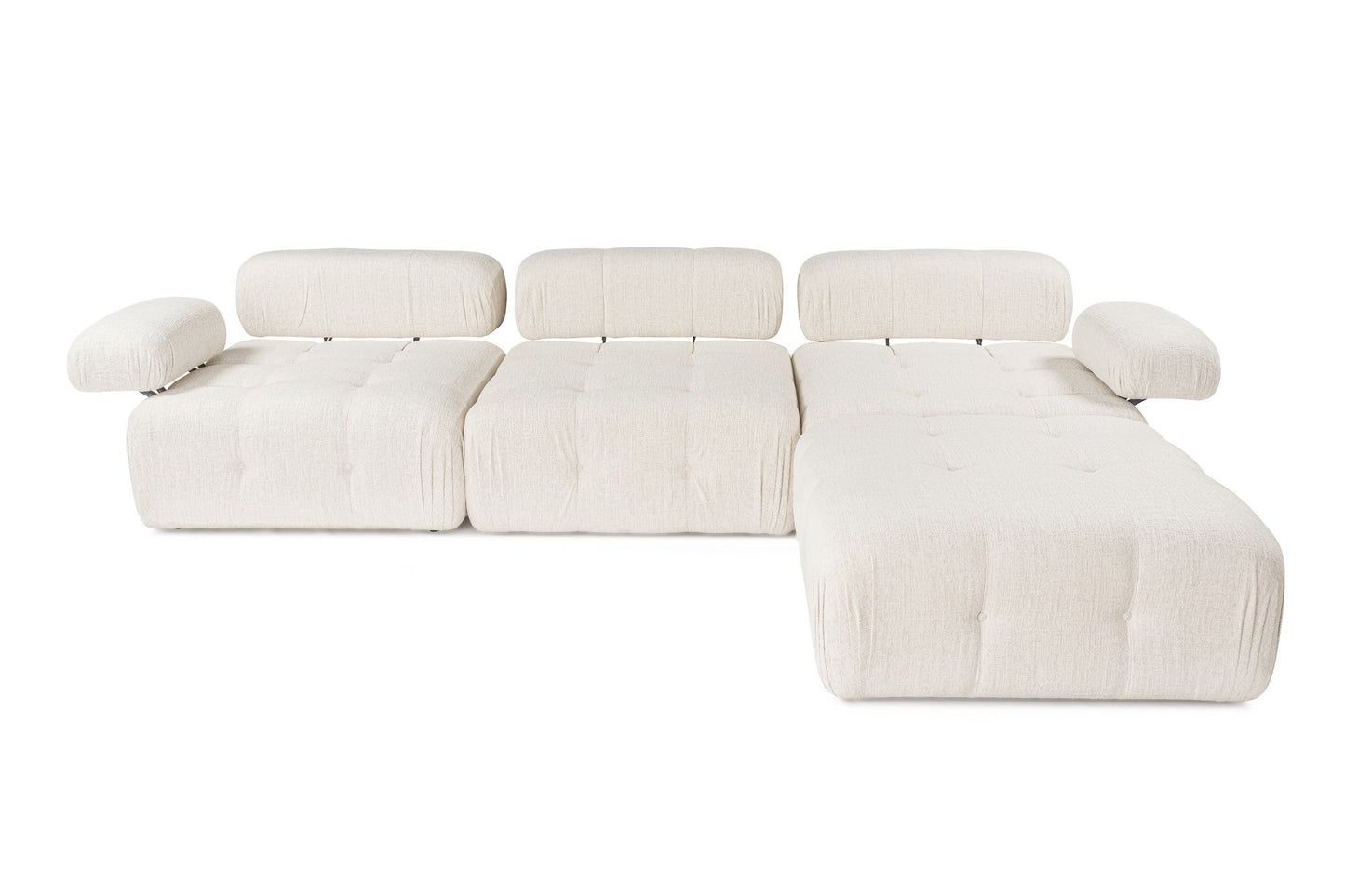 Doblo 3 Seater with Pouffe ( L1-O1-1R-Pouffe) hörnsoffa