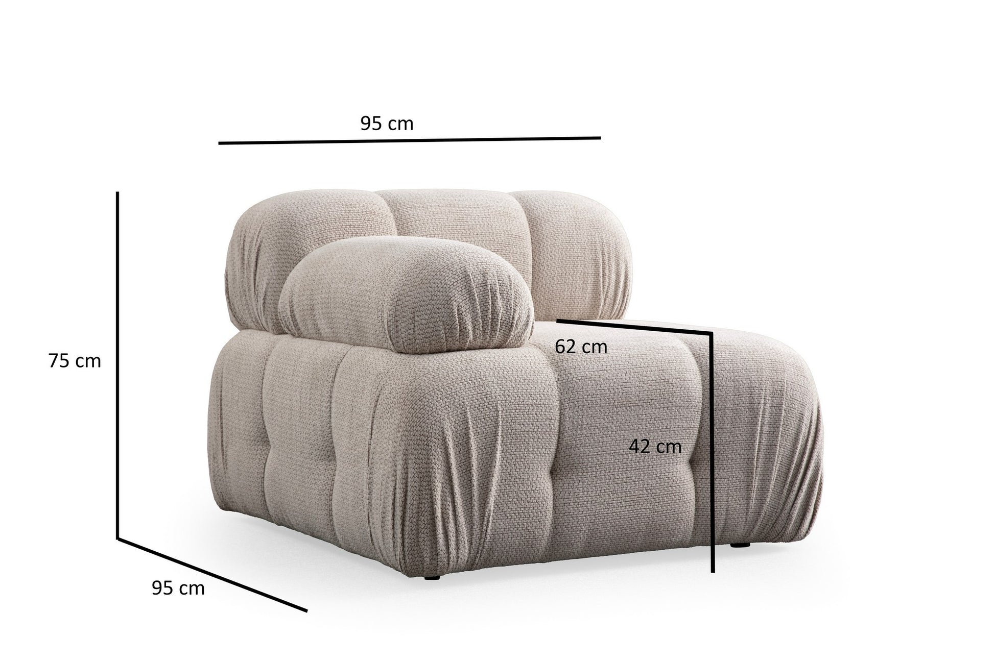 Petite 3 3-sits soffa