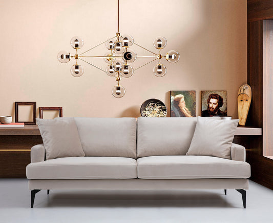 Papira 3-sitssoffa – Beige