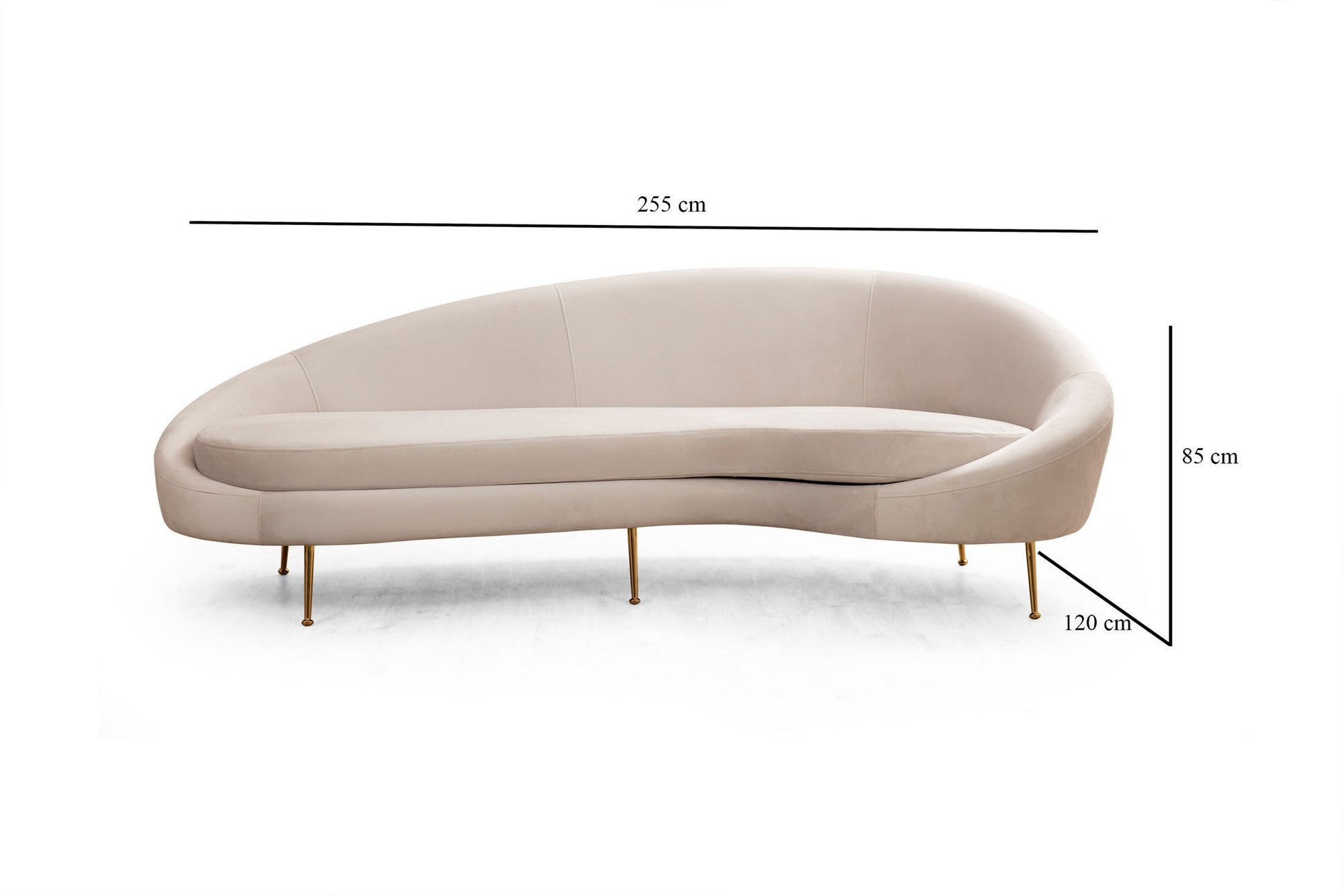 Eses Right 3-sits soffa