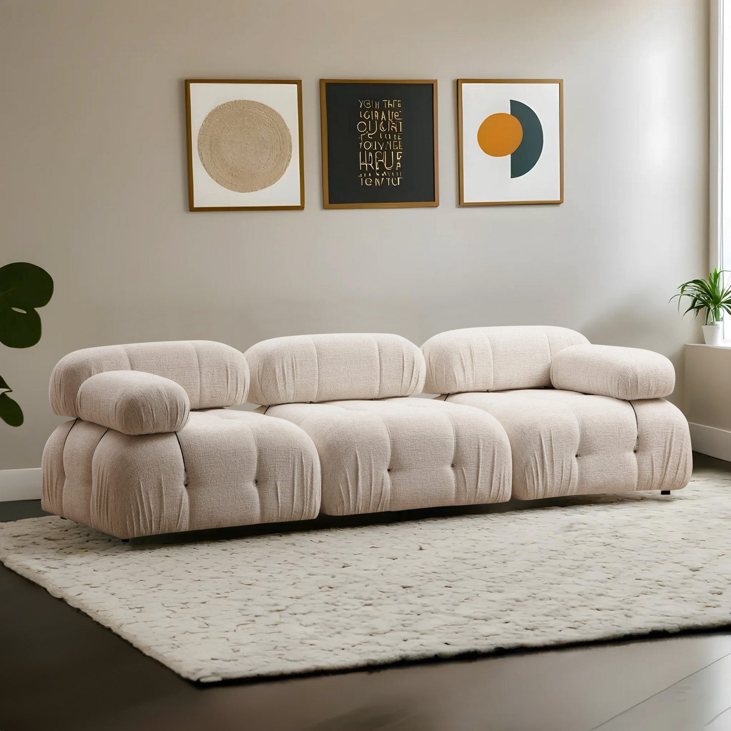 Bubble 3 Seater ( L1-O1-1R) 3-sits soffa