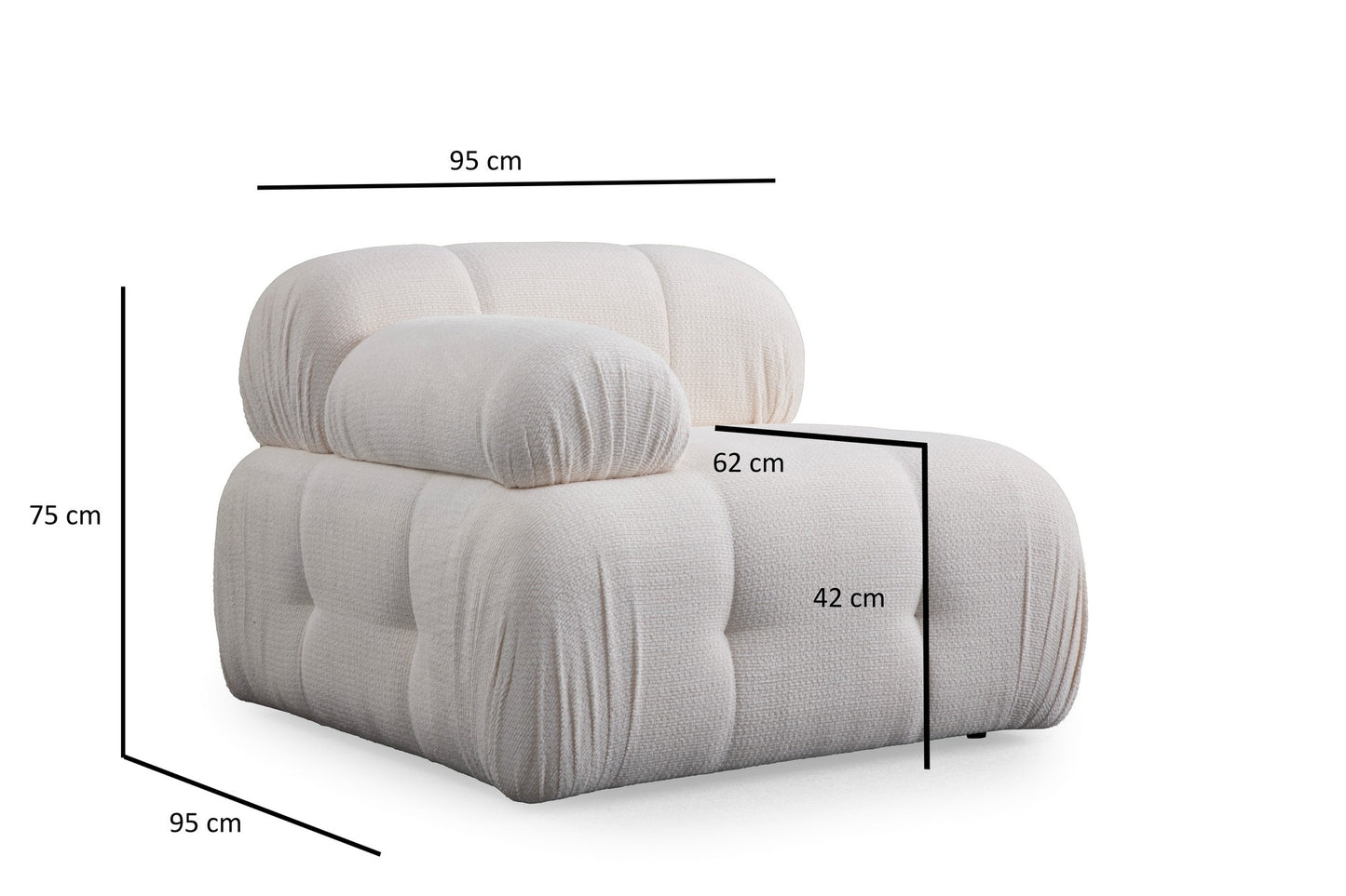 Petite 3 3-sits soffa