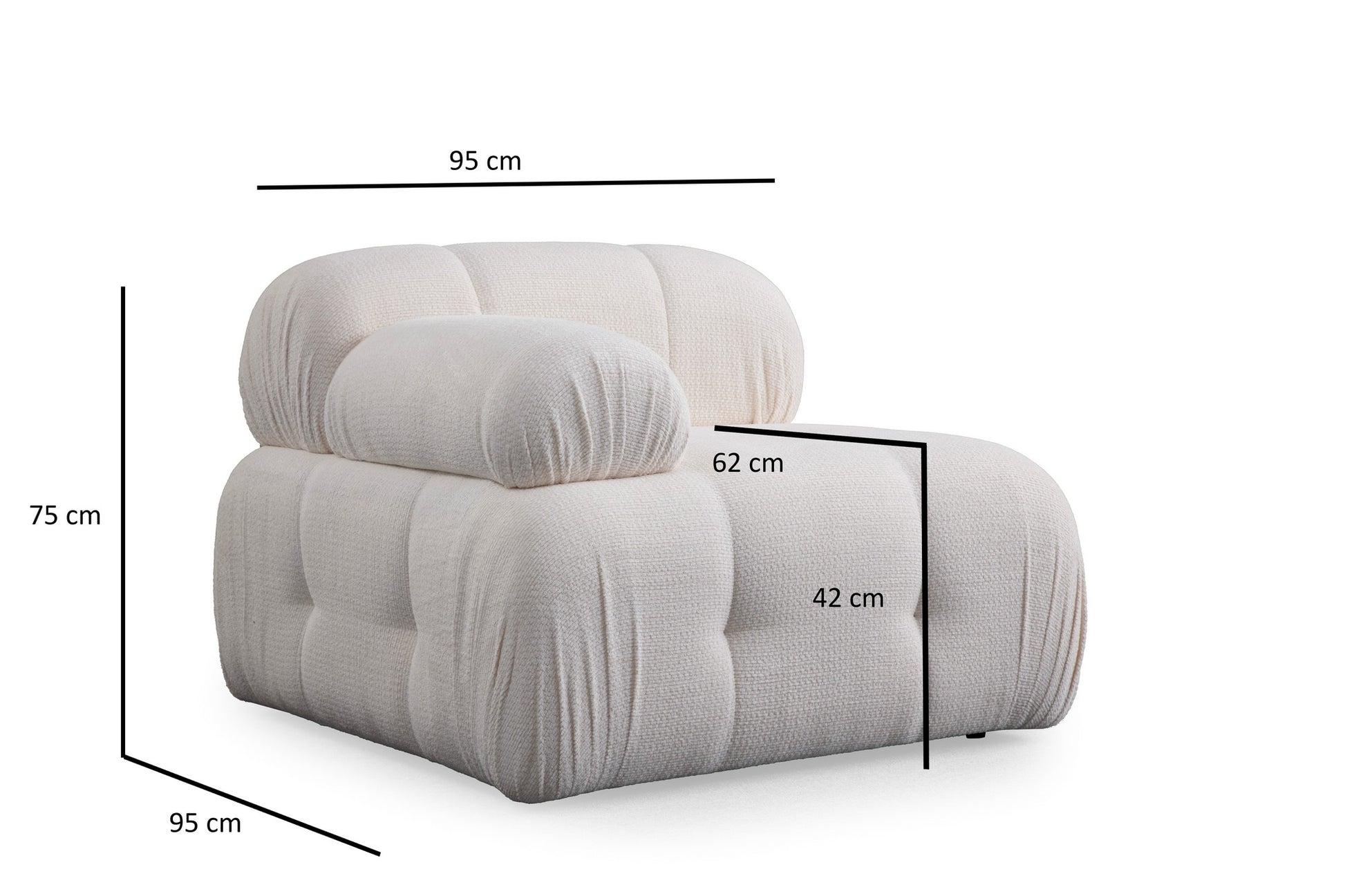 Petite 3 3-sits soffa