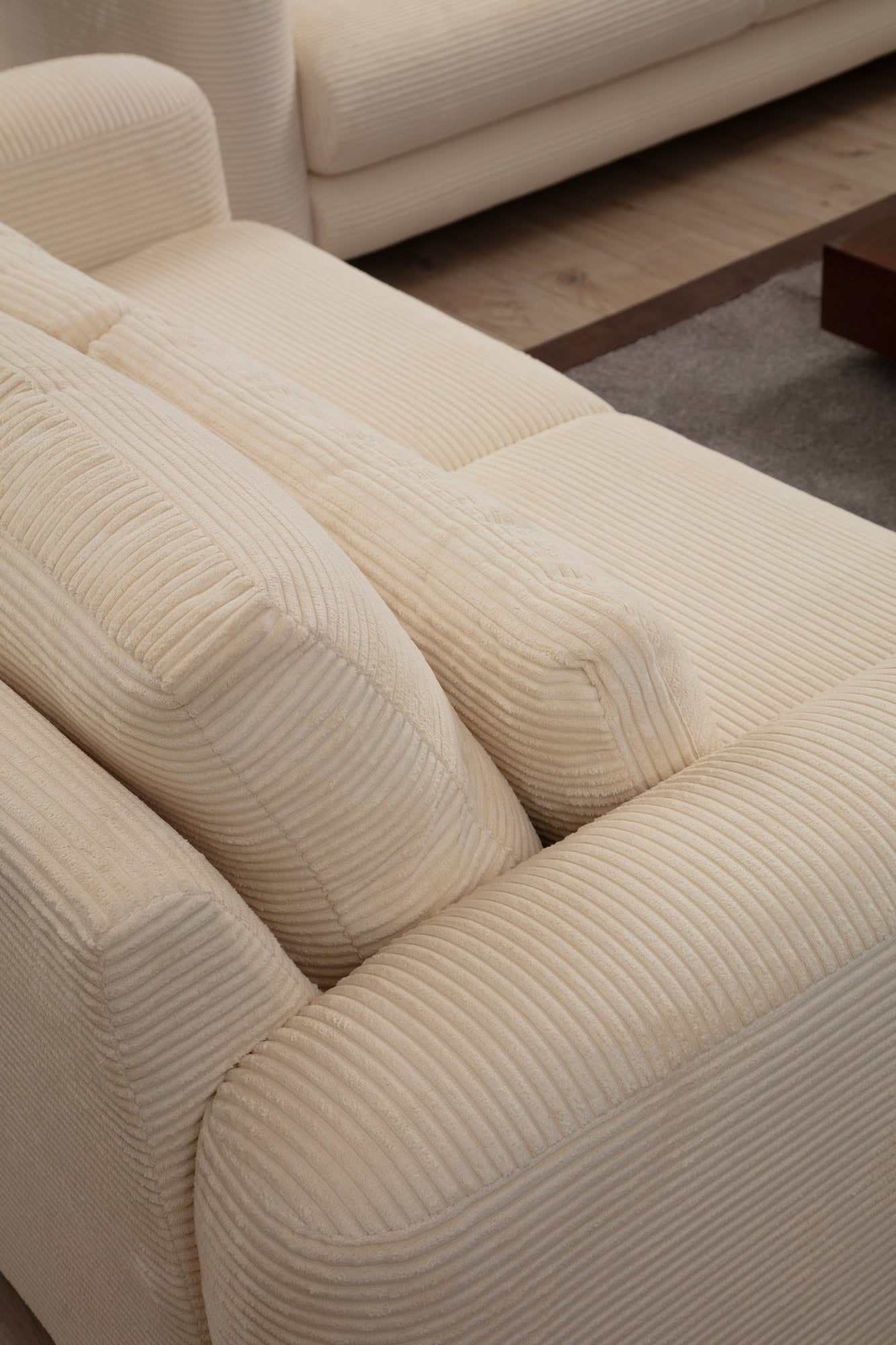 Lily 2-sitssoffa - Beige