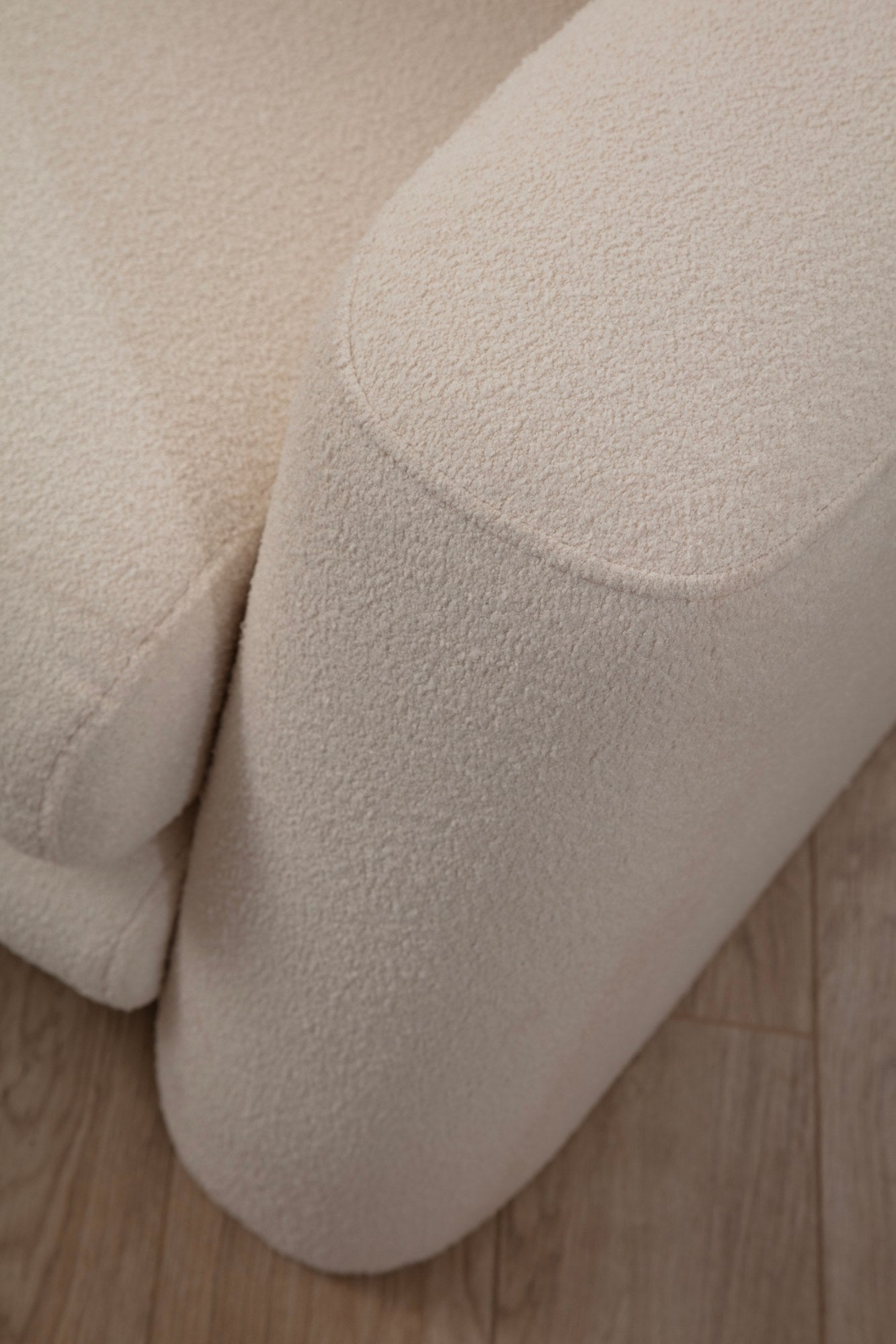 Lily hörnsoffa vänster - Creme