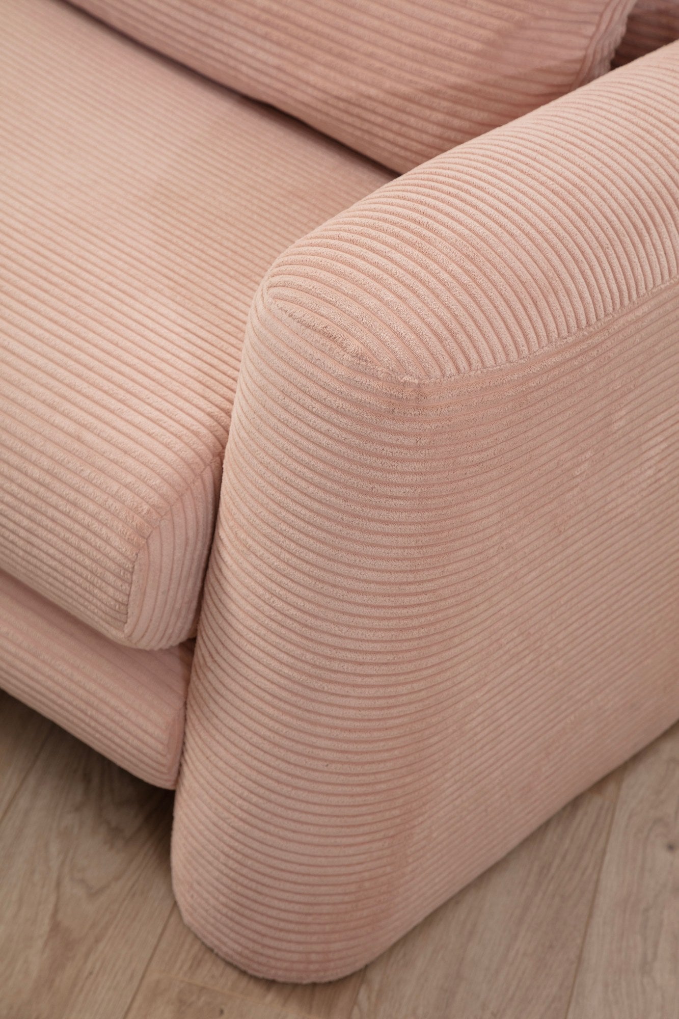 Lily hörnsoffa vänster - Rosa