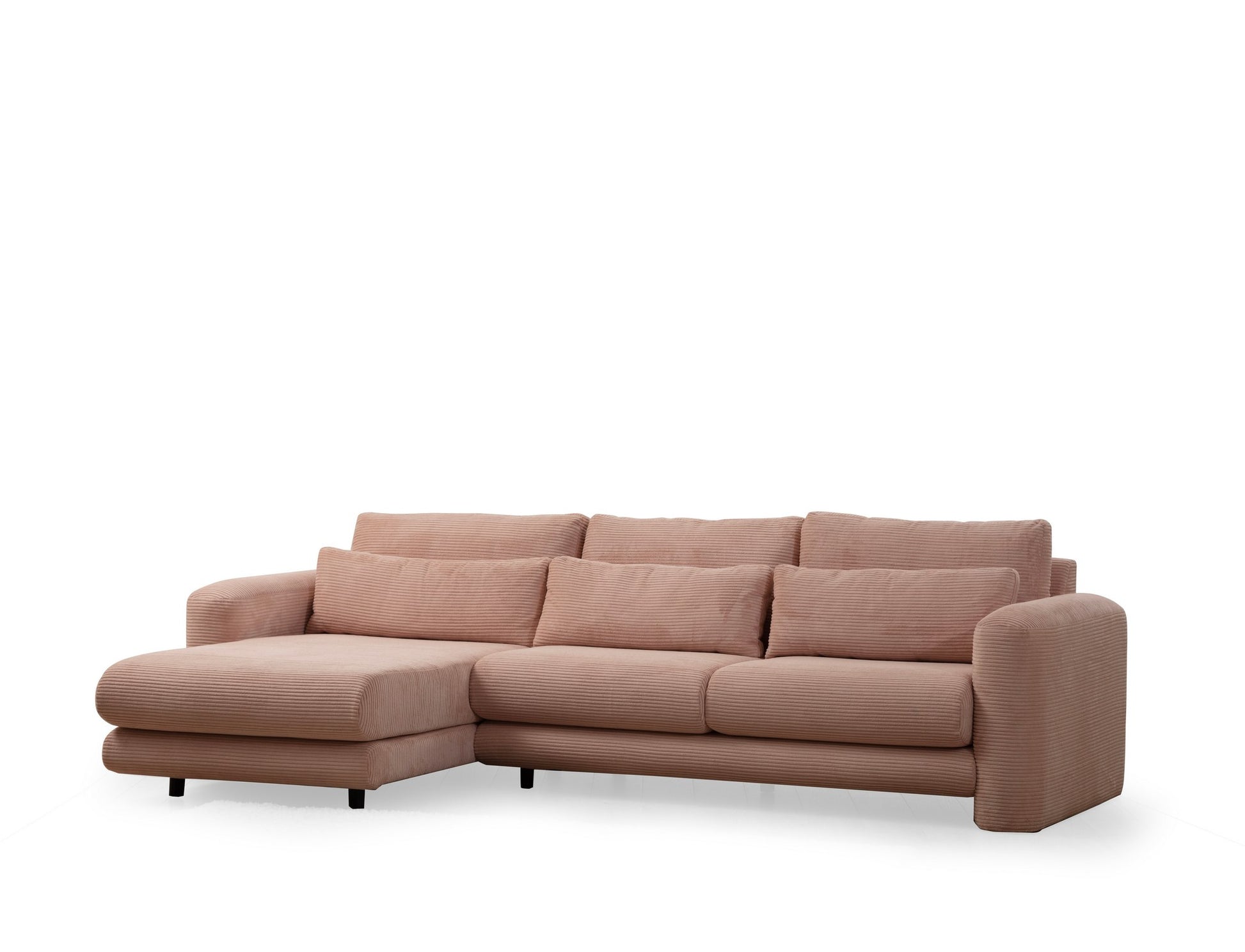 Lily hörnsoffa vänster - Rosa
