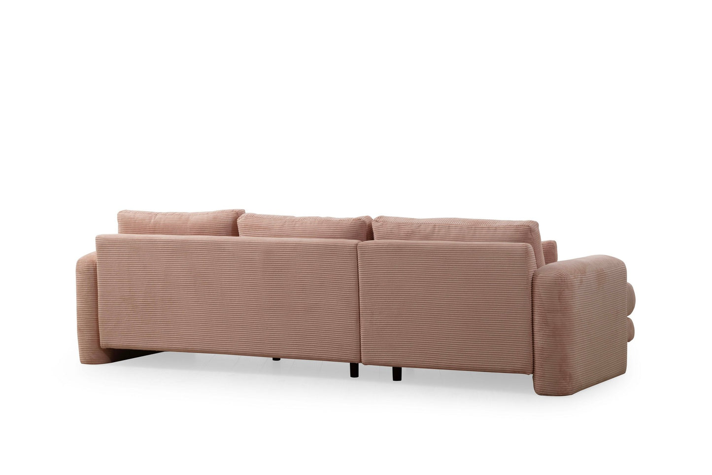 Lily hörnsoffa vänster - Rosa