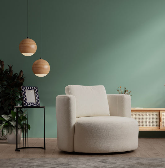Asos Cream fåtölj