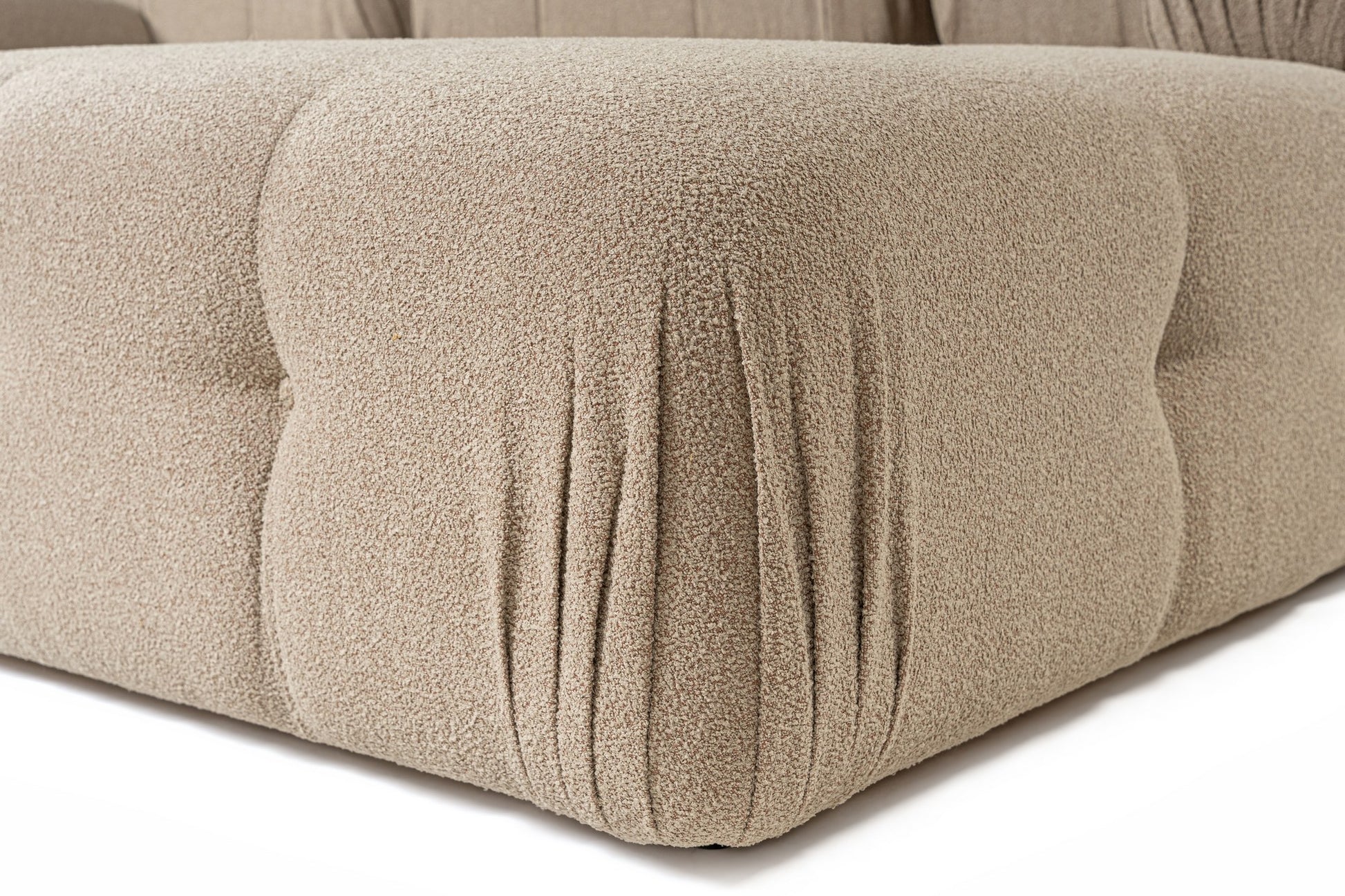 Doblo 3 Seater with Pouffe ( L1-O1-1R-Pouffe) hörnsoffa