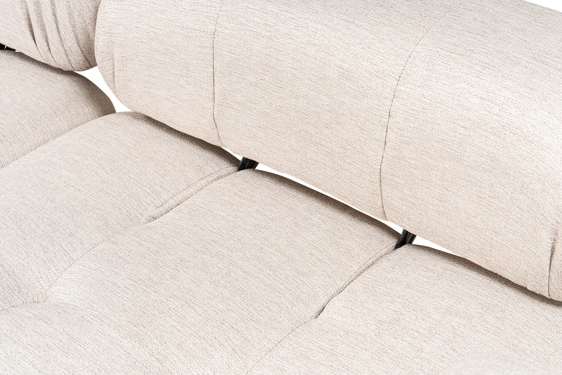 Doblo 3 Seater with Pouffe ( L1-O1-1R-Pouffe) hörnsoffa