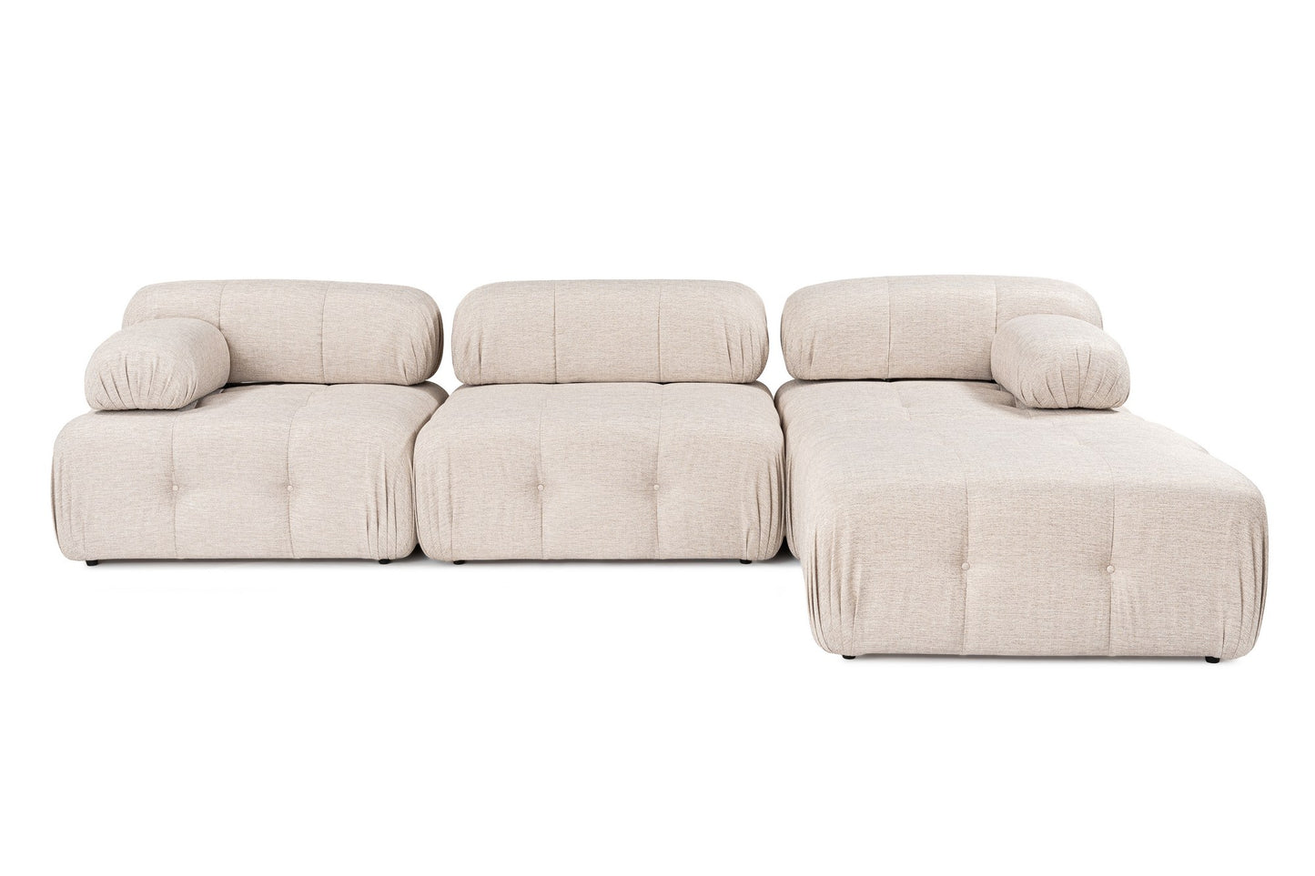 Doblo 3 Seater with Pouffe ( L1-O1-1R-Pouffe) hörnsoffa