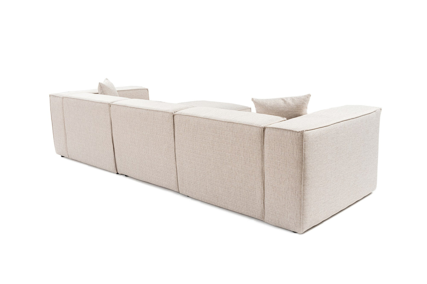 Lora (L1-O1-1R-POUFFE ) hörnsoffa