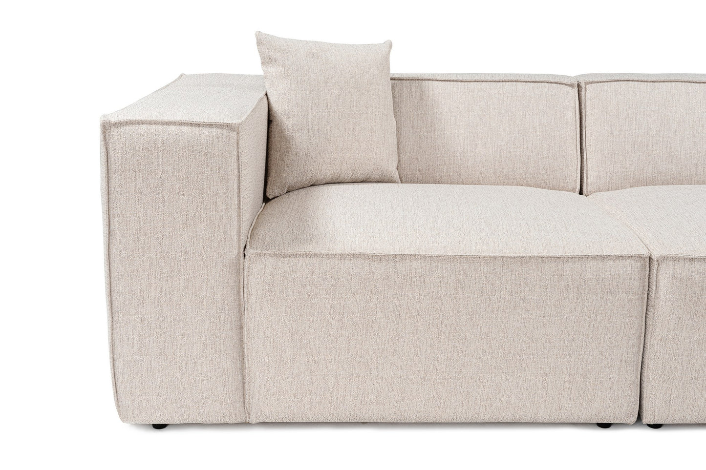 Lora (L1-O1-1R-POUFFE ) hörnsoffa