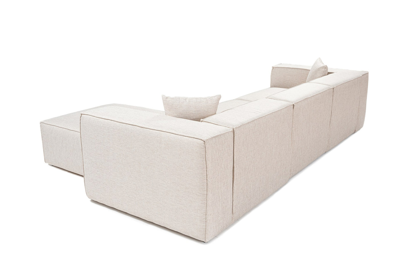 Lora (L1-O1-1R-POUFFE ) hörnsoffa
