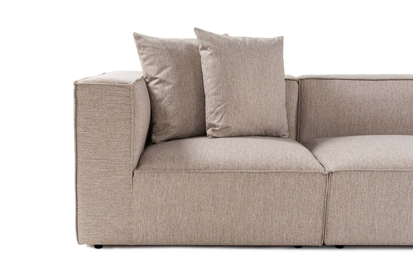 Sora (L1-O1-O1-1R-POUFFE ) hörnsoffa