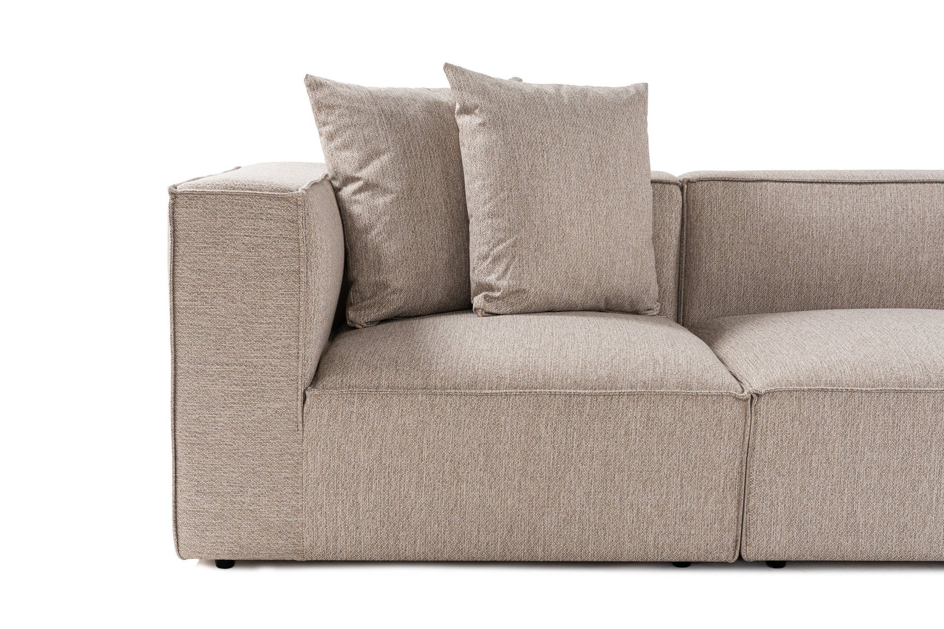 Sora (L1-O1-O1-1R-POUFFE ) hörnsoffa