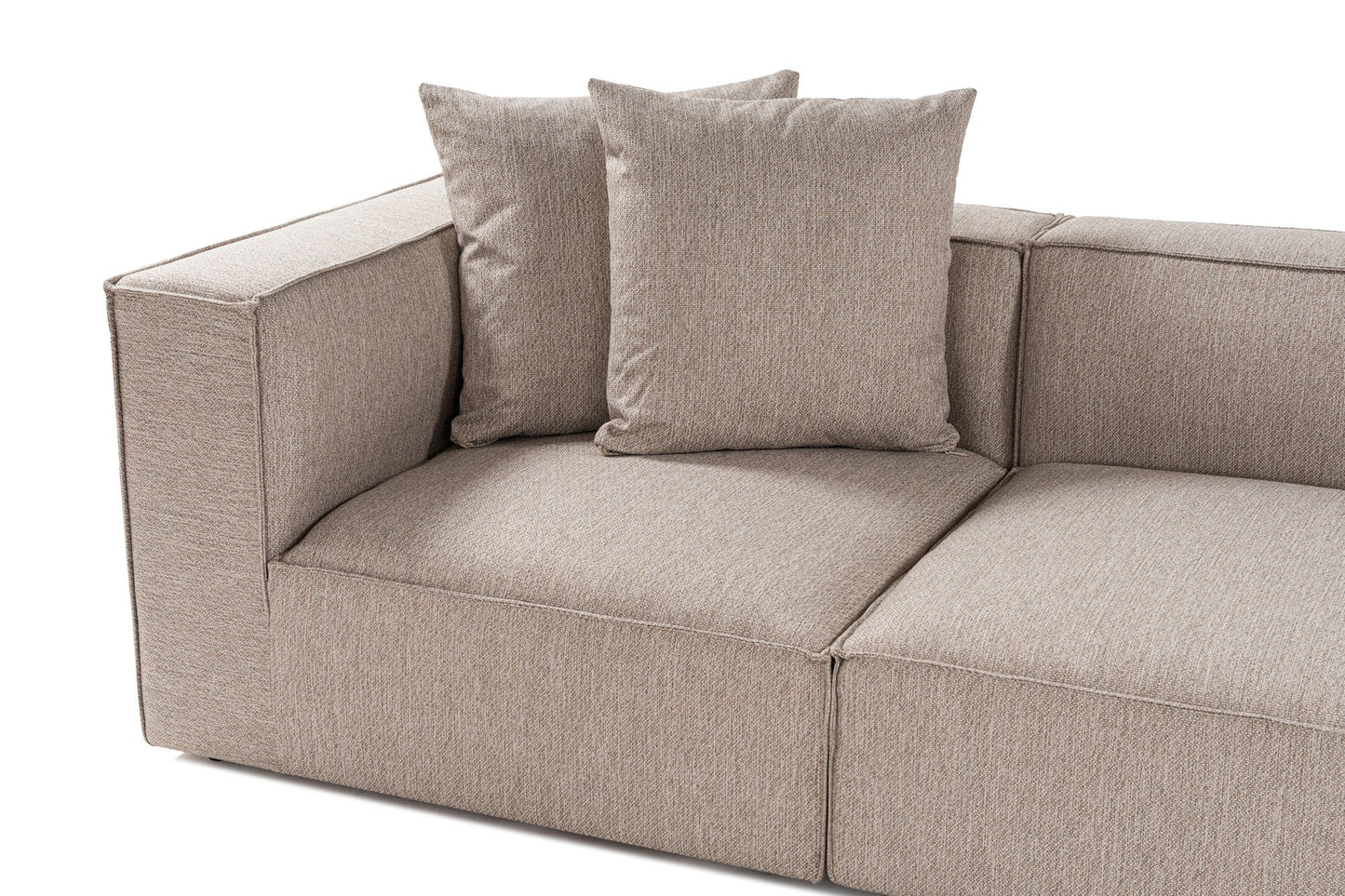 Sora (L1-O1-O1-1R-POUFFE ) hörnsoffa