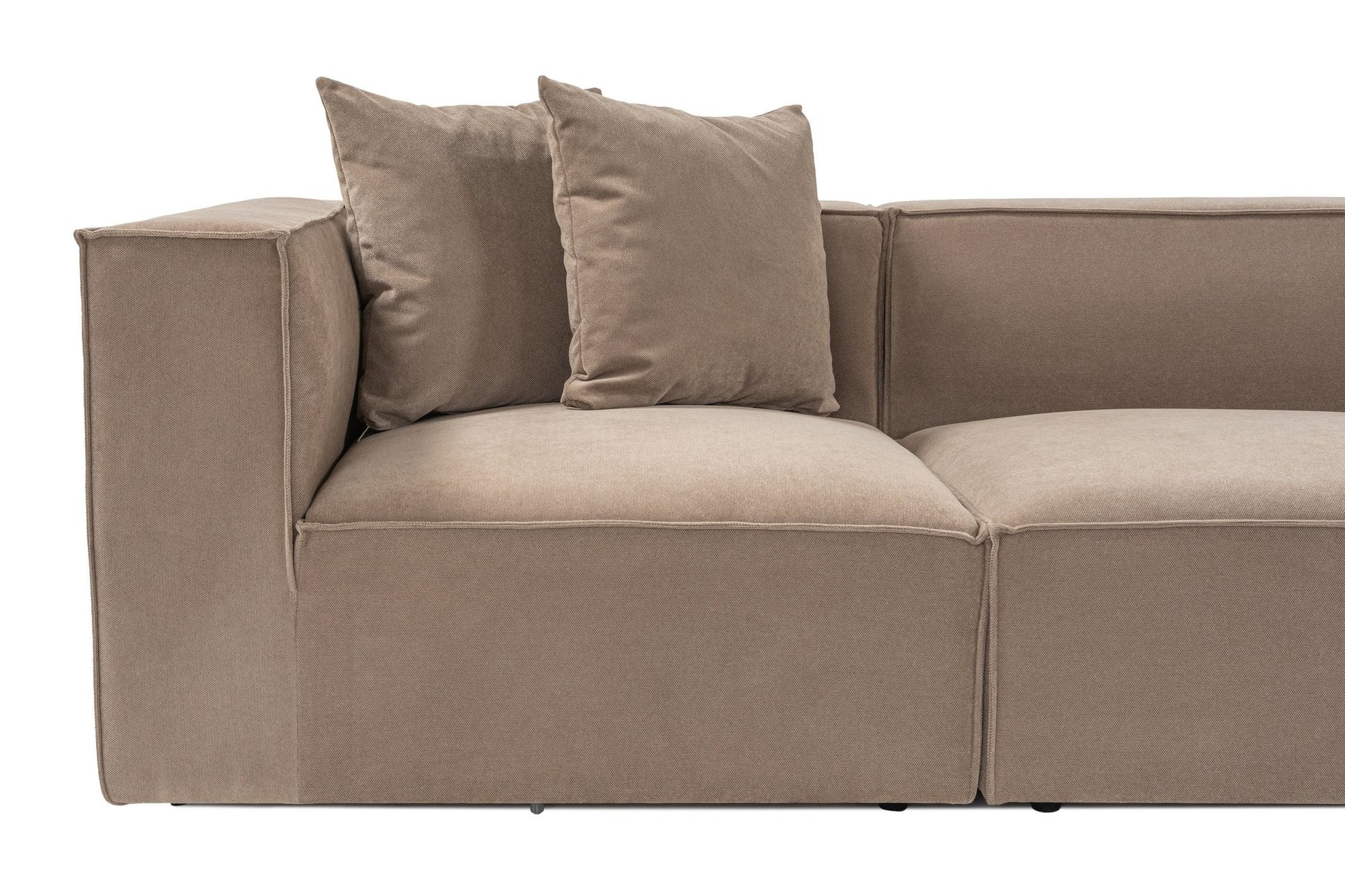Sora (L1-O1-O1-1R-POUFFE ) hörnsoffa