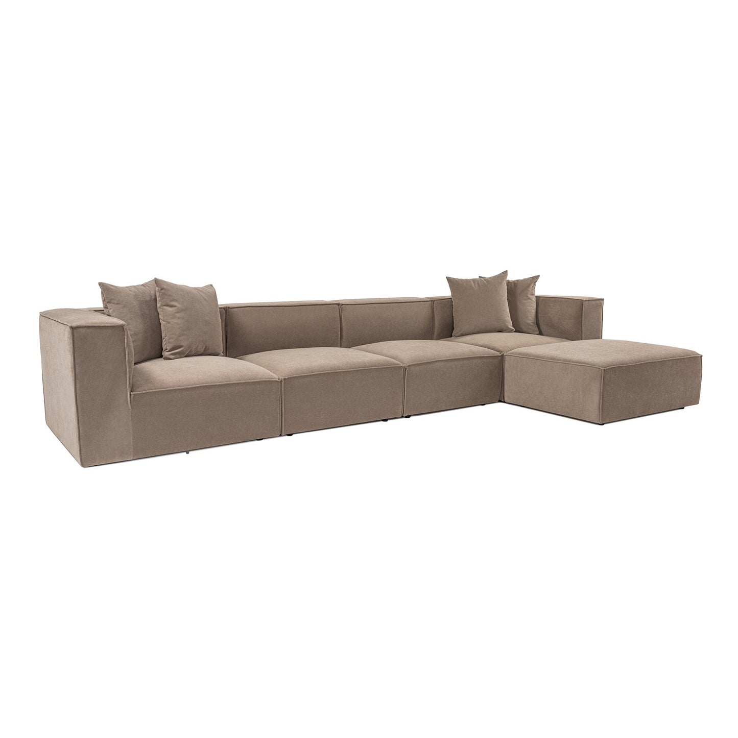 Sora (L1-O1-O1-1R-POUFFE ) hörnsoffa