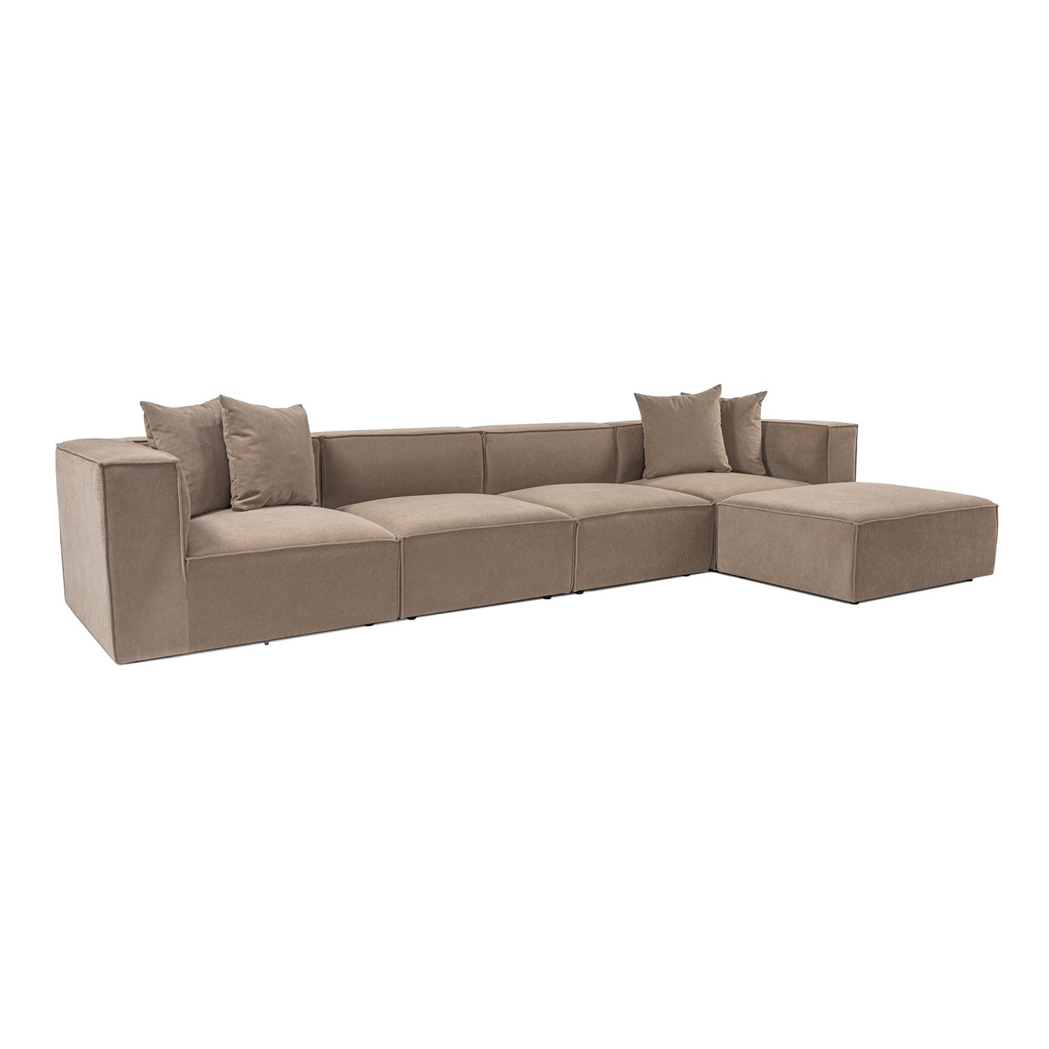 Sora (L1-O1-O1-1R-POUFFE ) hörnsoffa