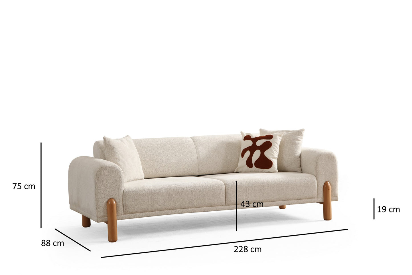 Lyke 3 Seater 3-sits bäddsoffa