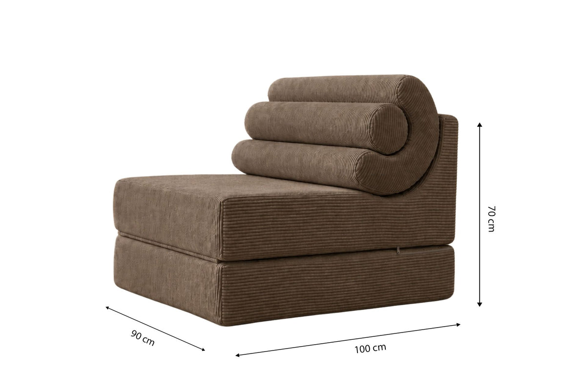 Duo Relax 1-sits bäddsoffa