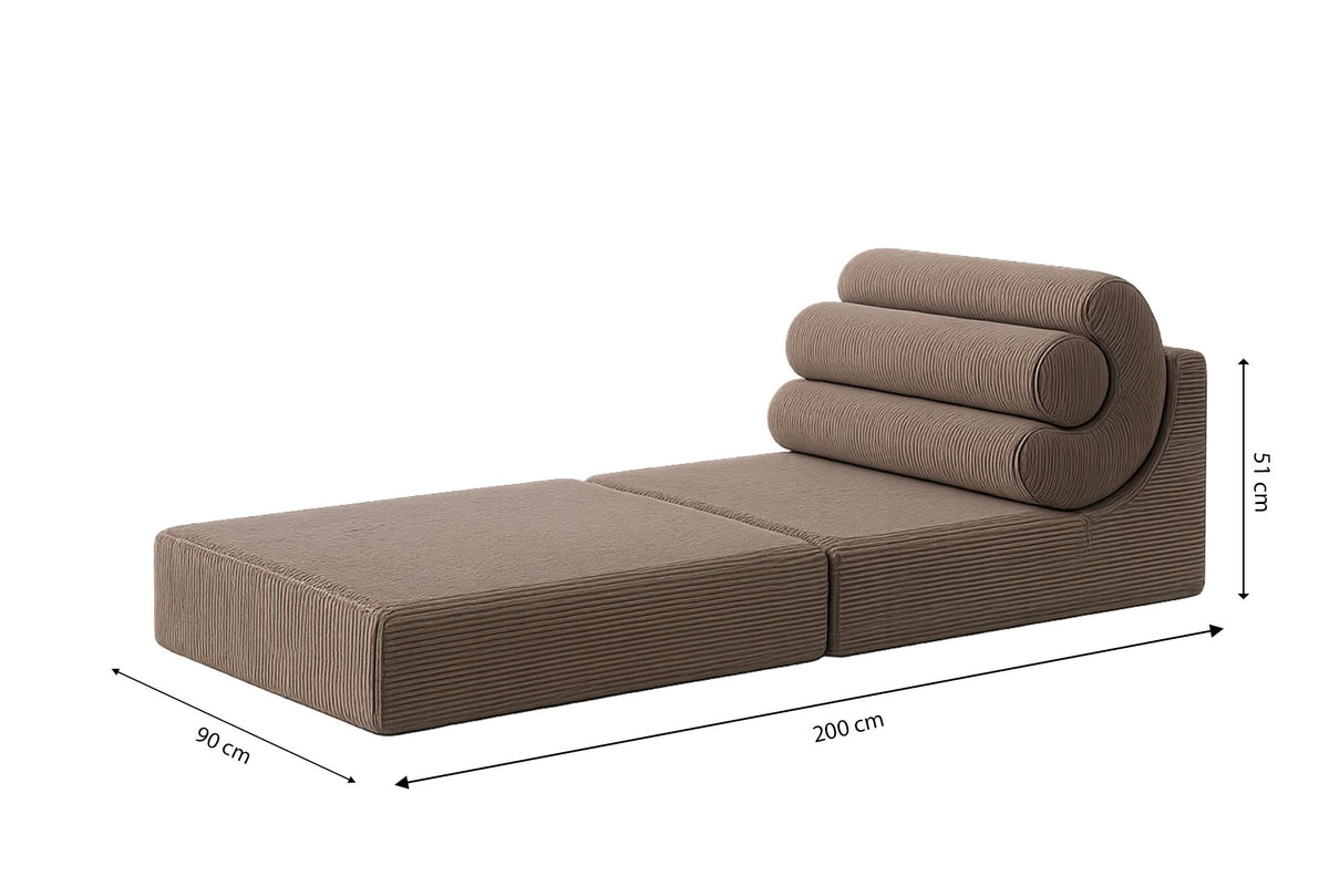 Duo Relax 1-sits bäddsoffa