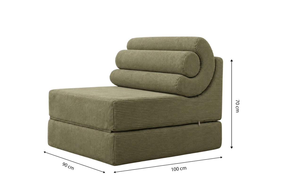 Duo Relax 1-sits bäddsoffa