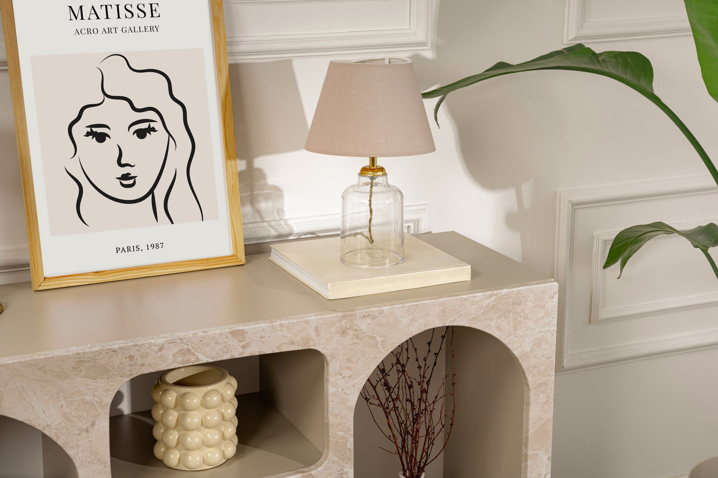 Liva Sideboard 120 cm - Traverten