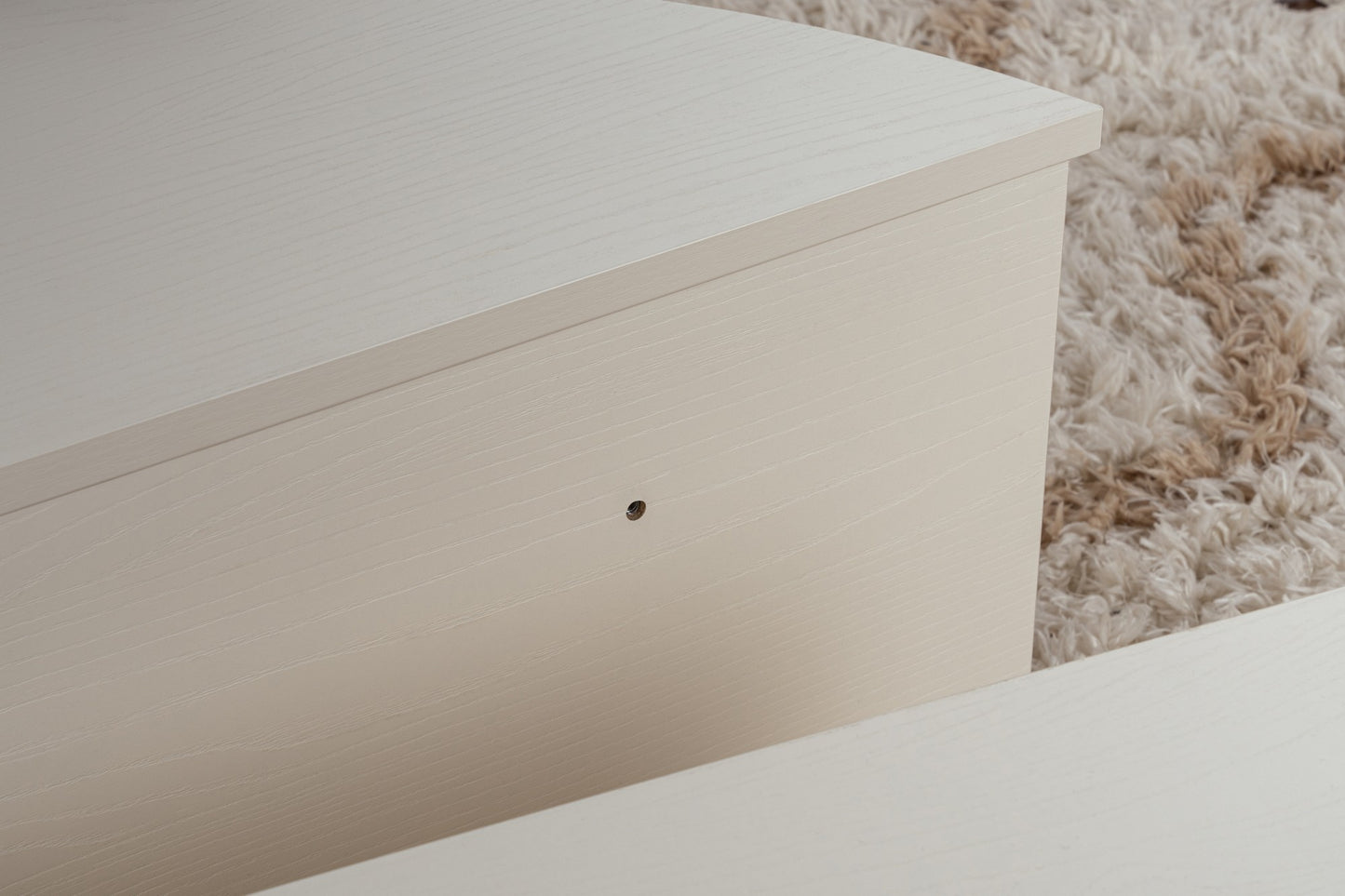 Orio soffbord 90x60 / 85x30 cm - Wood White