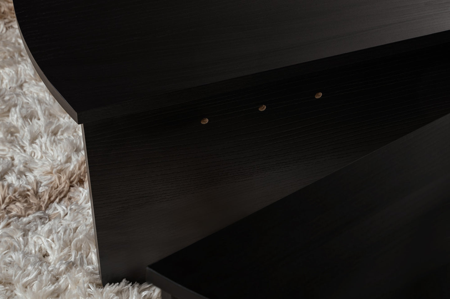 Orio soffbord 90x60 / 85x30 cm - Wood Black