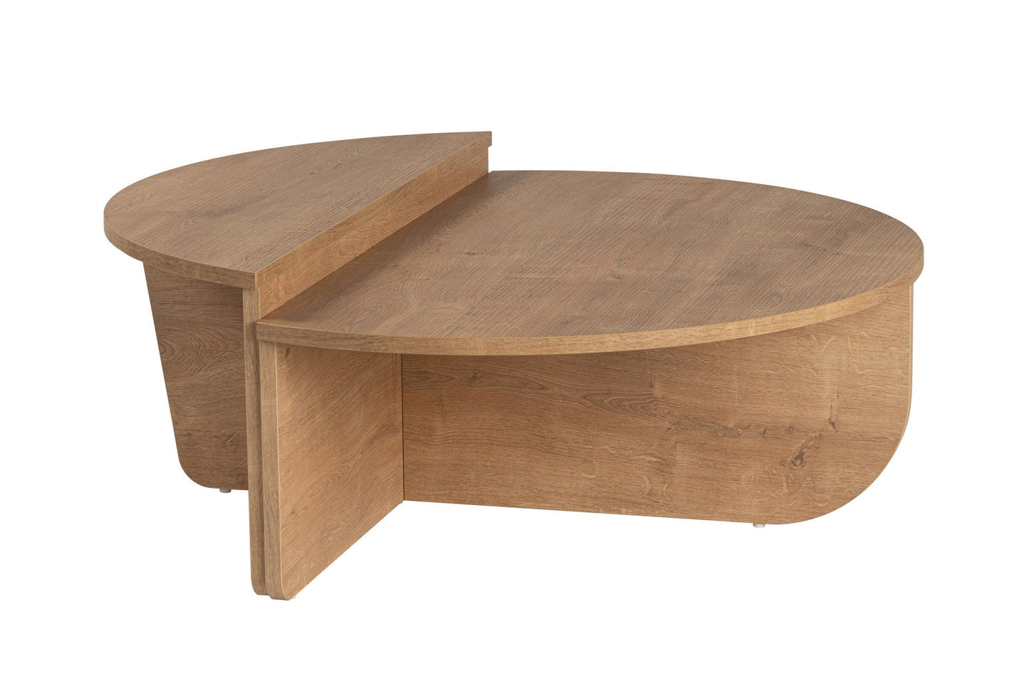 Orio soffbord 90x60 / 85x30 cm - Honey Oak