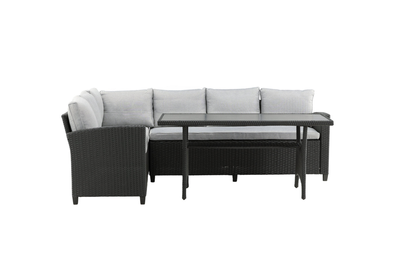 Brentwood Hörnsoffgrupp – Bord: H:67 L:145 W:75 Soffa: D:67 H:73 W:176x167