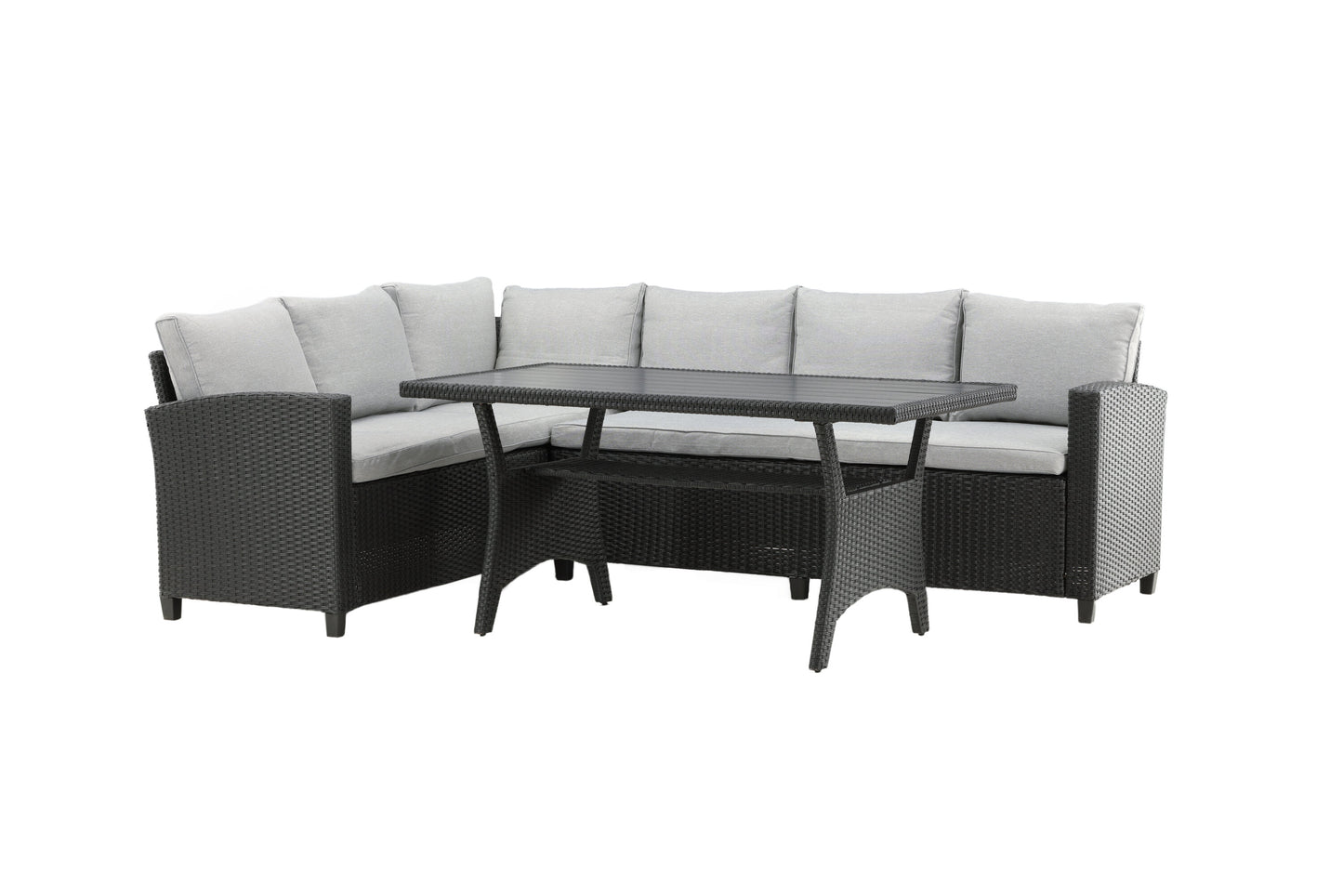 Brentwood Hörnsoffgrupp – Bord: H:67 L:145 W:75 Soffa: D:67 H:73 W:176x167