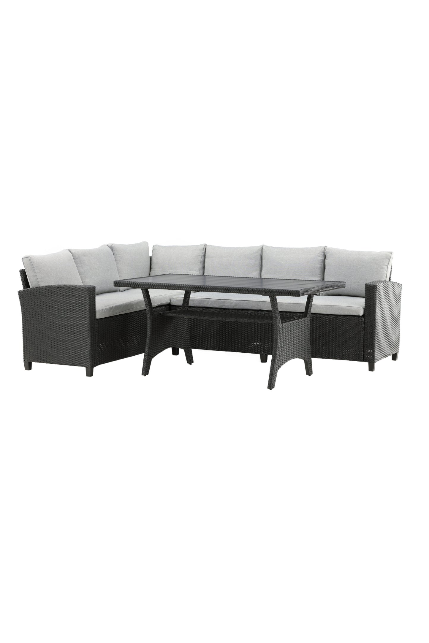 Brentwood Hörnsoffgrupp – Bord: H:67 L:145 W:75 Soffa: D:67 H:73 W:176x167