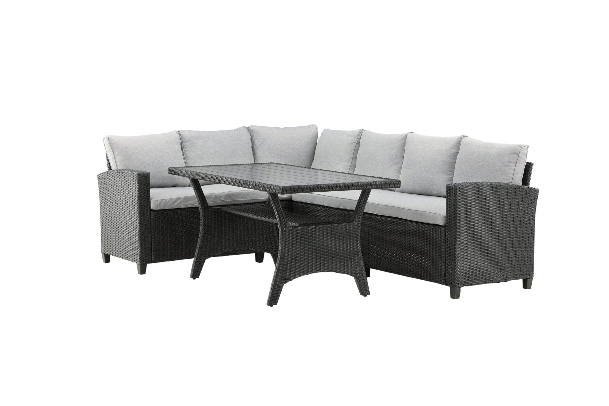 Brentwood Hörnsoffgrupp – Bord: H:67 L:145 W:75 Soffa: D:67 H:73 W:176x167