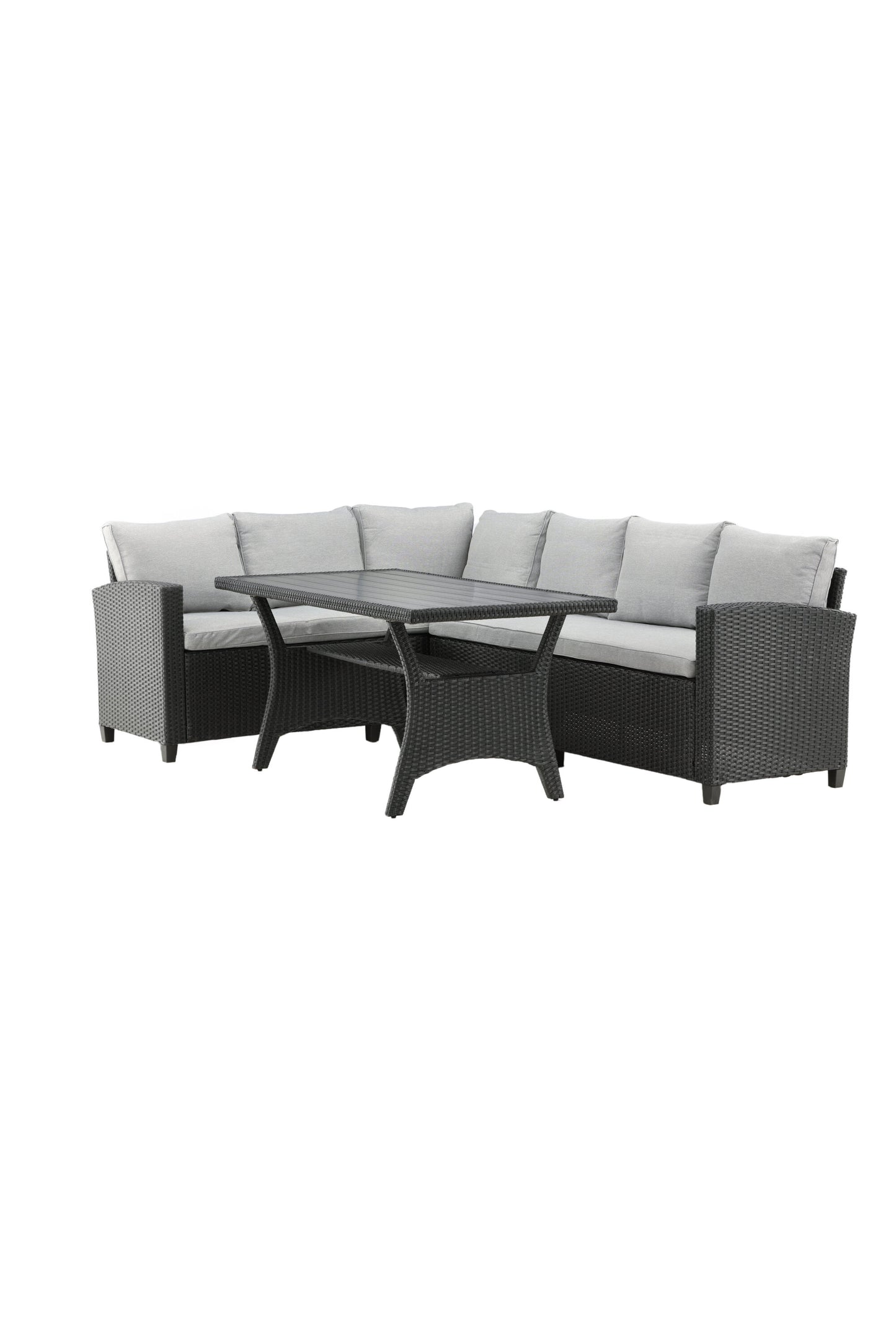 Brentwood Hörnsoffgrupp – Bord: H:67 L:145 W:75 Soffa: D:67 H:73 W:176x167