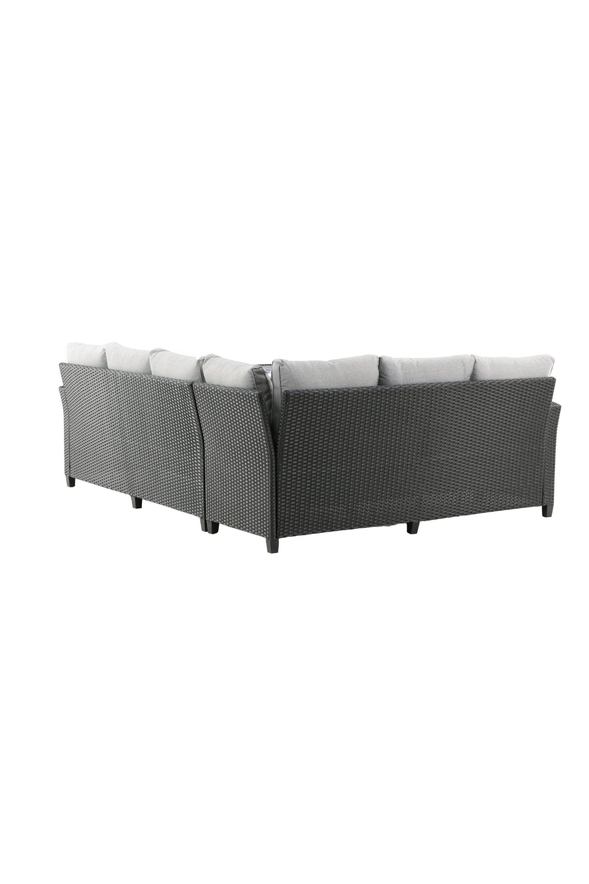 Brentwood Hörnsoffgrupp – Bord: H:67 L:145 W:75 Soffa: D:67 H:73 W:176x167