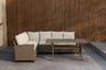 Brentwood Hörnsoffgrupp – Soffa: 180x240, Bord: 67 x 145 x 74cm