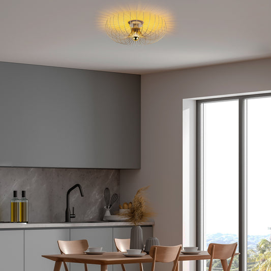Karsortel taklampa 56 x 56 x 16 cm
