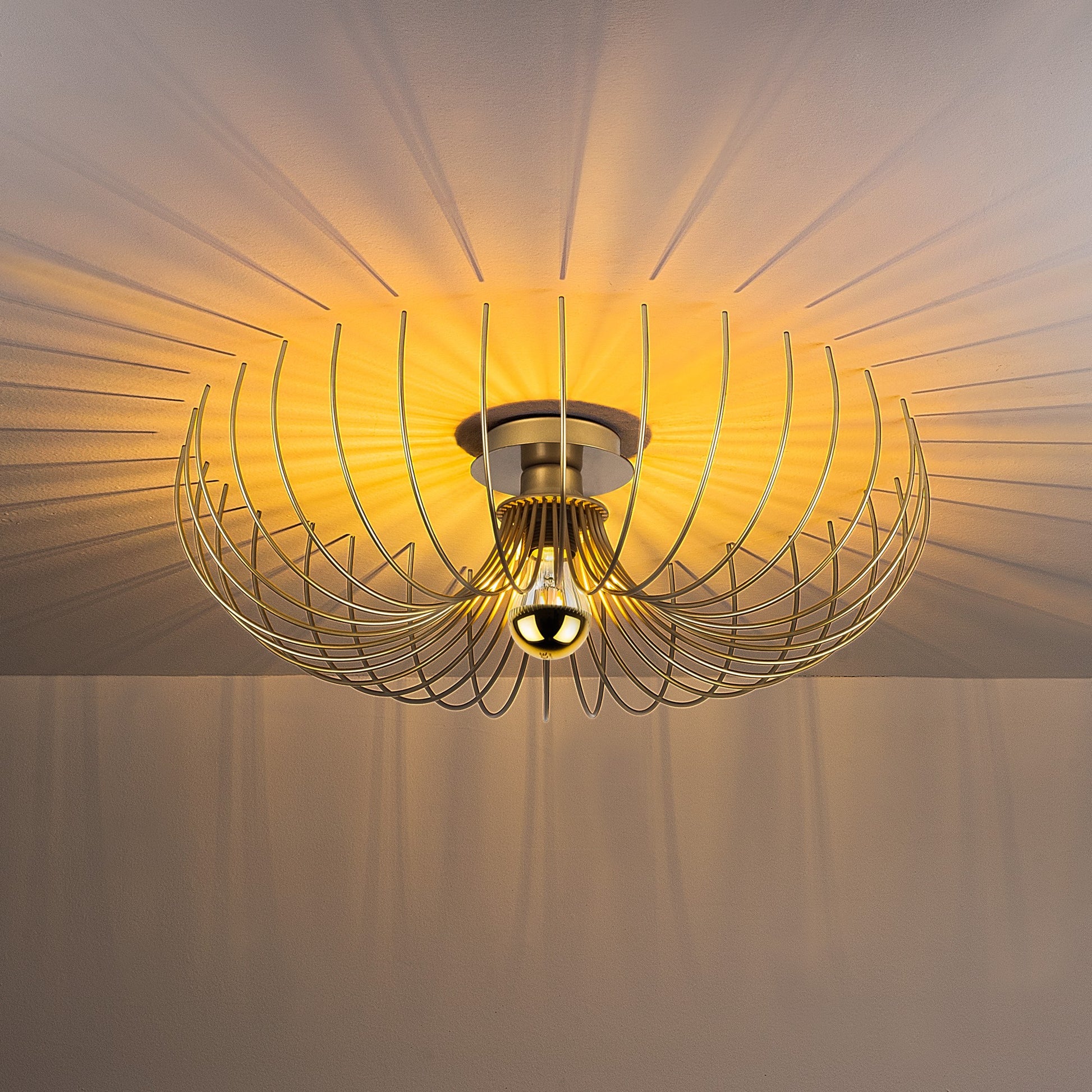 Karsortel taklampa 56 x 56 x 16 cm