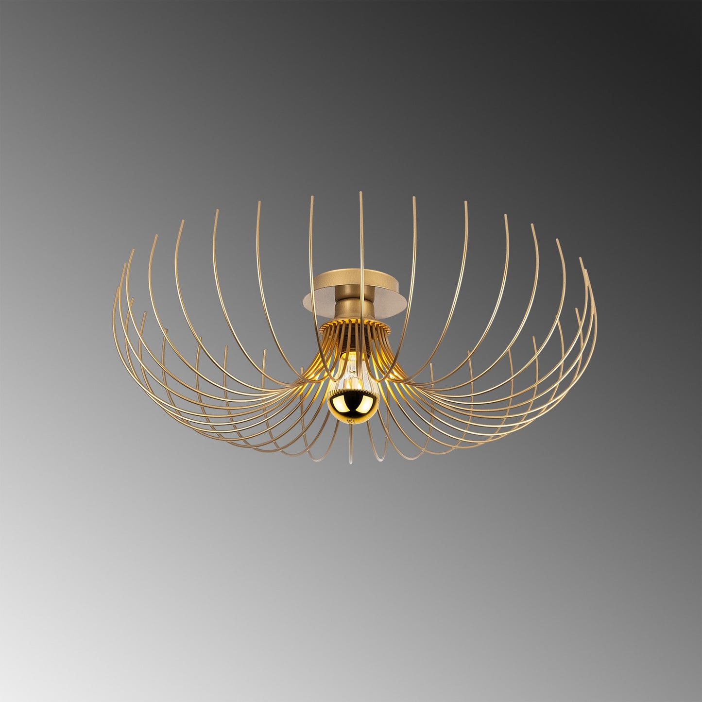 Karsortel taklampa 56 x 56 x 16 cm