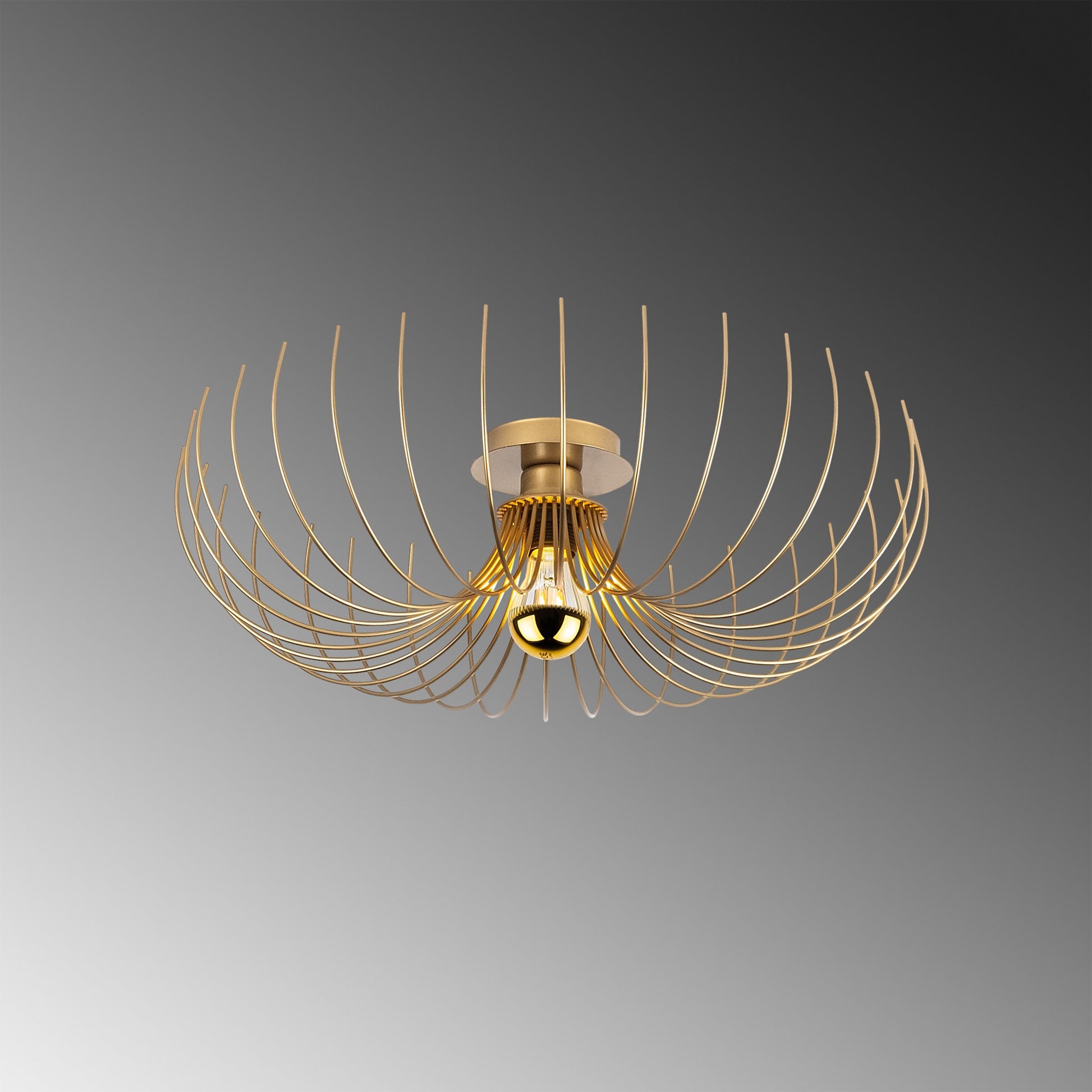 Karsortel taklampa 56 x 56 x 16 cm