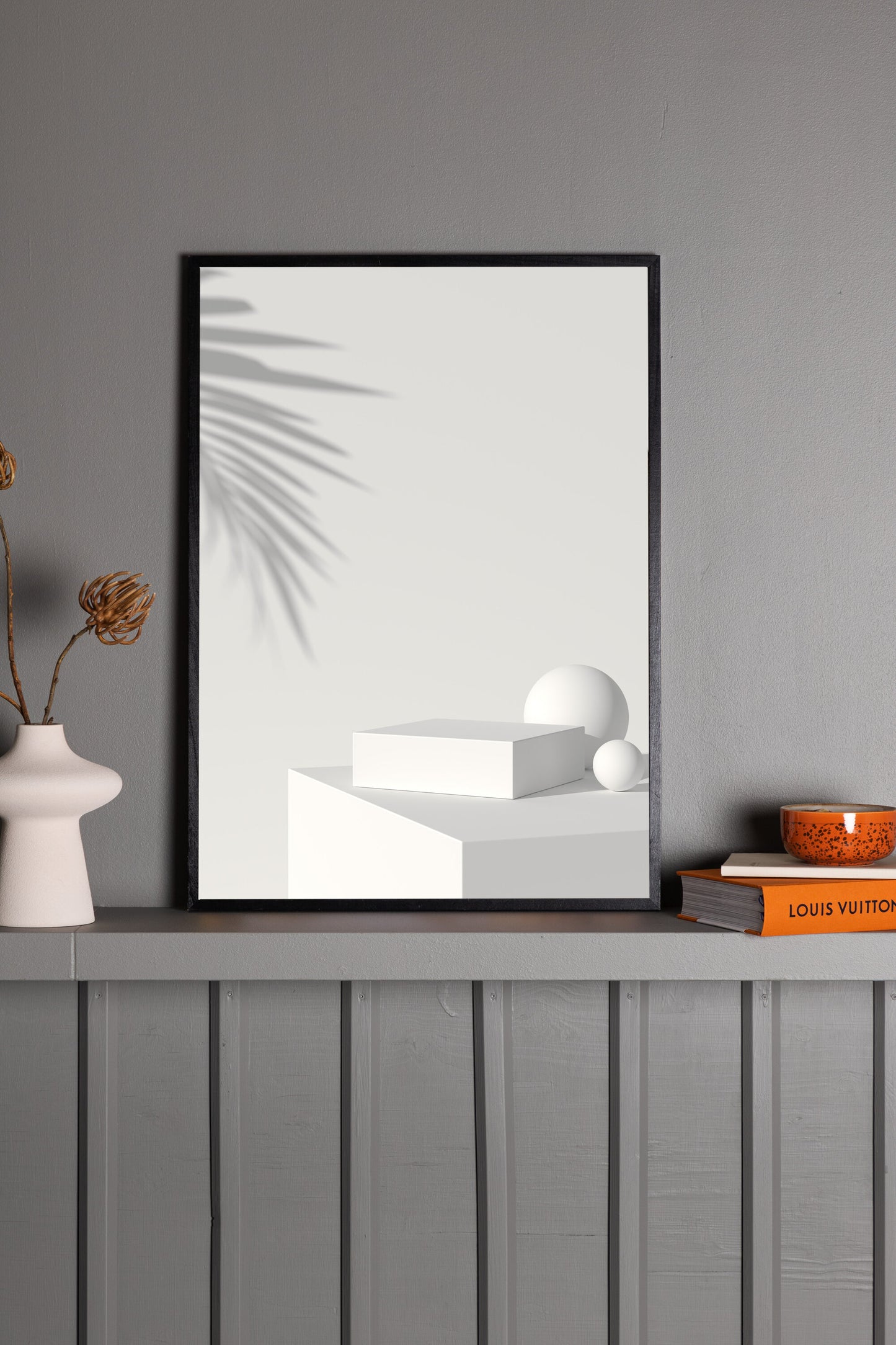 White Box Poster Väggdekoration